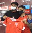 Linyker Melo, filho de Felipe Melo, atua pelo Audax Divulgação  Foto: Divulgação