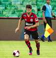 Rodrigo Caio em jogo pelo Flamengo Marcelo Cortes Flamengo  Foto: Marcelo Cortes  / Flamengo