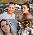 Maycon, Camila, Carmem e Geovany foram vítimas de tragédia em Capitólio Reprodução Redes Sociais  Foto: Reprodução  / Redes Sociais