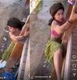 Aline Campos provou que está em boa forma física Reprodução Instagram  Foto: Reprodução  / Instagram