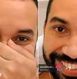 Gil fica constrangido com gafe e depois dá risada Reprodução/TikTok  Foto: Reprodução  / TikTok