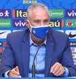 Tite em coletiva (Reprodução / CBF TV)  Foto: Lance!