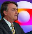 Bolsonaro está à espera para decidir sobre a Globo  Foto: Fotomontagem: Blog Sala de TV