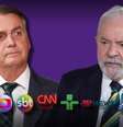 Os pré-candidatos Bolsonaro e Lula, à frente nas pesquisas  Foto: Fotomontagem: Blog Sala de TV