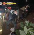 Residência foi atingida por deslizamento de terra em Embu das Artes; três pessoas morreram  Foto: Corpo de Bombeiros de SP/Divulgação - 30/01/2022 / Estadão