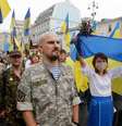 A Rússia está preocupada com ascensão do nacionalismo na Ucrânia  Foto: Getty Images / BBC News Brasil