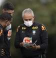 Tite já tem boa parte dos nomes dos 23 jogadores que vai levar para a Copa  Foto: Lucas Figueiredo/CBF