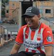 Rapper Andrad em gravação de clipe  Foto: Jr Black