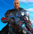 Fundação, personagem de The Rock em Fortnite  Foto: Epic Games / Divulgação