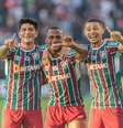Em jogo quente, Fluminense marca no fim e vence o Flamengo  Foto: Maga Jr. / Gazeta Press
