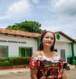 A líder comunitária Joana dos Anjos em Brasileia, no Acre; praticamente 20 anos de atuação pública  Foto: Raylanderson Frota