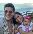 Arthur Aguiar, Maíra Cardi e Sophia  Foto: Instagram