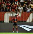 Gabigol celebra gol marcado contra o Audax nesta quinta-feira, 10   Foto: Alexandre Neto/Photopress / Gazeta Press