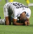O Santos segue sem vencer na Vila Belmiro em 2022  Foto: Guilherme Dionizio/Código19 / Gazeta Press