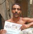 Amarildo era pedreiro e desapareceu na Rocinha em 2013  Foto: Imagem I Arquivo da família / Alma Preta