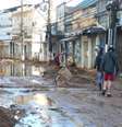 Vista dos estragos causados pela forte chuva que atingiu a cidade de Petrópolis, no Rio de Janeiro  Foto: JORGE HELY/ENQUADRAR/ESTADÃO CONTEÚDO