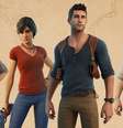 Heróis de Uncharted chegam ao Fortnite  Foto: Epic Games / Divulgação