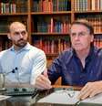 Em live, Bolsonaro afirmou que terá 'tampões' nos ministérios a partir de abril, depois que uma parte da equipe deixar os cargos para disputar as eleições.  Foto: Reprodução Youtube / Estadão