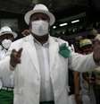 Ensaio da escola de samba Mocidade Independente de Padre Miguel em meio à pandemia, no Rio  Foto: Reuters / BBC News Brasil