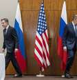 Encontro entre Blinken e Lavrov em janeiro deste ano  Foto: EPA / Ansa - Brasil