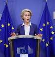  Presidente da Comissão Europeia, Ursula van der Leyen  Foto: EPA / Ansa - Brasil