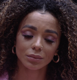Brunna Gonçalves em noite de eliminação  Foto: Reprodução: Globo