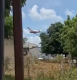 Um avião de pequeno porte caiu na tarde desta quarta-feira, 23, em cima de duas casas em Balsas, interior do Maranhão.  Foto: Reprodução / Twitter