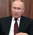 Presidente russo fala em Moscou em 21 de fevereiro de 2022  Foto: Getty Images / BBC News Brasil