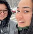 Fazila Haidari fugiu da ofensiva do Talebã e hoje vive na Ucrânia com sua irmã  Foto: Fazila Haidari / BBC News Brasil