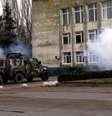 Kherson, segunda maior cidade da Ucrânia, está no centro da guerra no momento   Foto:  Konstantin Sazonchik/TASS / Reuters