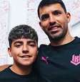 Benjamin Agüero, 13, é também é neto de Diego Maradona e afilhado de Lionel Messi.  Foto: Reprodução/Instagram / Estadão