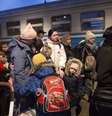 Refugiados ucranianos chegam na Polônia   Foto: Maciej Luczniewski/NurPhoto / Reuters