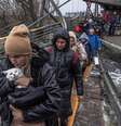 Rússia e Ucrânia trocam acusações sobre violação dos corredores humanitários  Foto: EPA / Ansa - Brasil