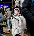 Refugiados ucranianos chegam em Berlim, na Alemanha  Foto: EPA / Ansa - Brasil