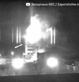 A usina nuclear de Zaporizhzhia foi atingida nas primeiras horas da sexta-feira (4/3)  Foto: BBC News Brasil
