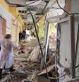 Um hospital infantil foi bombardeado em Mariupol, deixando mortos e feridos  Foto: Reuters