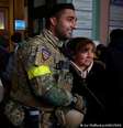 Veteranos do exército britânico na cidade ucraniana de Lviv se preparam para ir para linha de frente de combate contra os russos  Foto: DW / Deutsche Welle