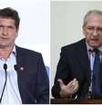 Guerra de bastidores no PT: Ex-ministro da Secretaria de Comunicação Social (Secom) no segundo governo Lula, de 2007 a 2010, Franklin Martins (à dir.) quer ter o controle sobre todas as ações envolvendo o ex-presidente. Secretário nacional de comunicação da sigla, Jilmar Tatto (à esq.), por sua vez, exige autonomia para administrar as redes sociais, a TVPT – canal do partido no YouTube –, a rádio e o aplicativo da legenda.  Foto: Jilmar: Reprodução/Facebook | Franklin: Ed Ferreira/Estadão / Estadão