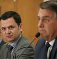 Ex- ministro Anderson Torres, da Justiça, com Jair Bolsonaro  Foto: Marcos Corrêa/PR