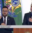 Bolsonaro em trecho da matéria do CNews  Foto: Reprodução 