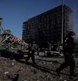 Shopping center de Kiev foi bombardeado por forças russas  Foto: Reuters