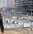 Centro comercial destruído em Kiev  Foto: DW / Deutsche Welle