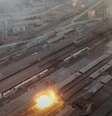 Usina de Azovstal foi bombardeada em Mariupol  Foto: Reprodução