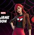 Mary Jane clássica dos quadrinhos em Fortnite  Foto: Epic Games / Divulgação
