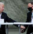 Biden e Duda encontraram-se na cidade polonesa de Rzeszow  Foto: DW / Deutsche Welle