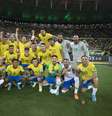 Seleção Brasileira fez seu último jogo no Brasil antes da Copa   Foto: Lucas Figueiredo/CBF
