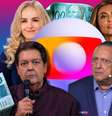Angélica, Faustão, Juliana Paes e Galvão: "Adeus, Globo"  Foto: Fotomontagem: Blog Sala de TV
