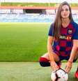 Gio Queiroz chegou ao Barcelona na metade de 2020, aos 17 anos  Foto: Divulgação/Barcelona FC / Estadão