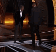 Will Smith dá soco em Chris Rock  Foto: Reprodução | Redes Sociais