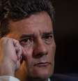 A pesquisa mais recente do Datafolha, divulgada na semana passada, apontava que Moro tinha 8% das intenções de voto  Foto: Andre Coelho / Getty Images / BBC News Brasil